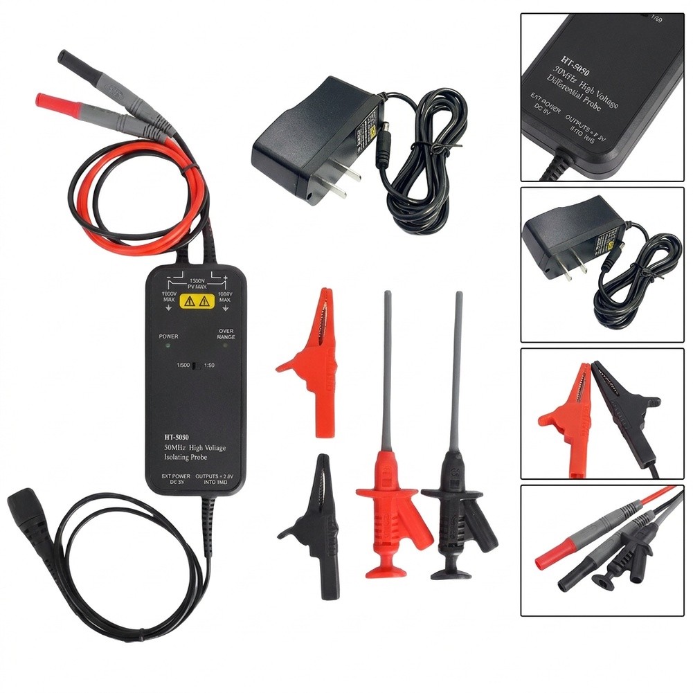 HT8050 HT8100 High Voltage Dif - огляд і ціна High Voltage Differential Probe 100Mhz 1300V