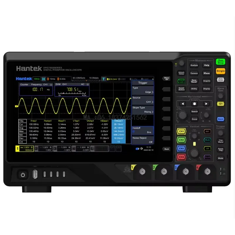 Wmwmnu for DPO7104E Digital St - огляд і ціна Digital Storage Oscilloscope 4 Channel 100Mhz