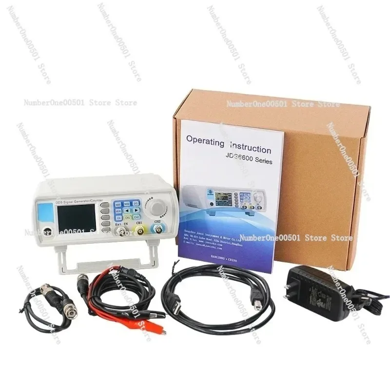 JDS6600 15/30/40/50/60MHz DDS  - огляд і ціна Dual Channel Arbitrary Waveform Function Generator 60Mhz